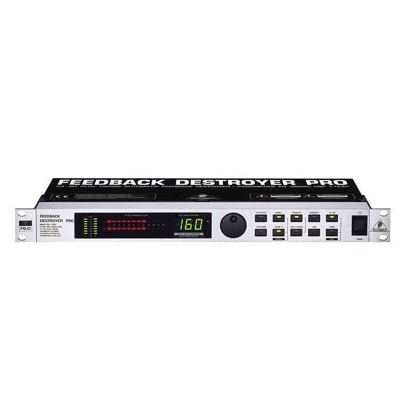 BEHRINGER DSP1124P フィードバックデストロイヤー Behringer DSP1124p Feedback Destroyer – Outline AV